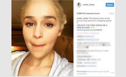 Emilia Clarke se despide de "Game of Thrones" 