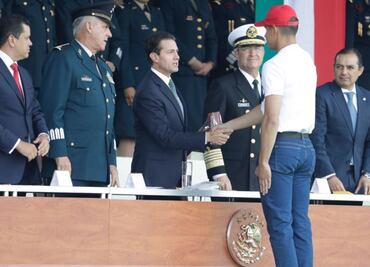 Recuerda Peña Nieto ideales de Benito Juárez al conmemorar el 5 de Mayo