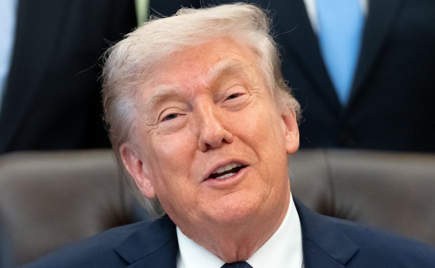 El presidente estadunidense Donald Trump. Foto: AP