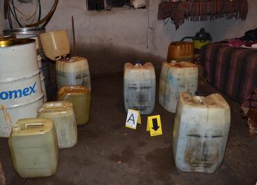 Decomisan 2 mil 500 litros de combustible de presunta “ordeña” en Coahuila