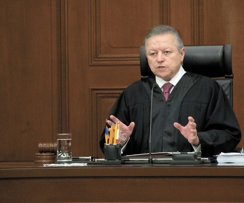 Arturo Zaldívar podría presidir la SCJN hasta 2024. Foto: ARCHIVO EL UNIVERSAL