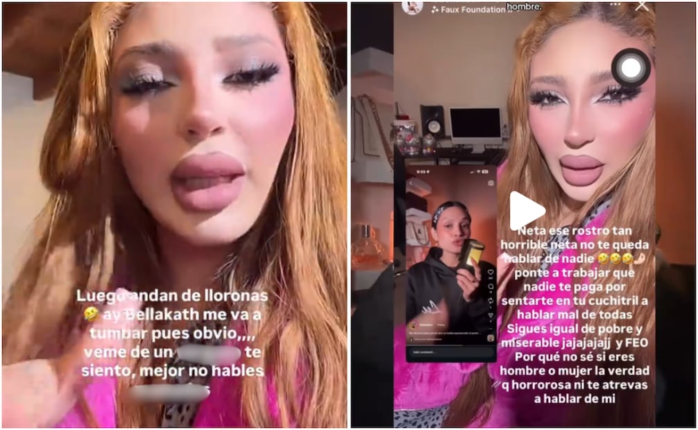 La representante del género urbano en México se vio envuelta en una intensa controversia en redes sociales, luego de que fuera señalada por una creadora de contenido por presuntas amenazas. Foto: Captura de pantalla TikTok @bebeluluz