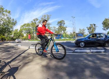 Serpientes y escaleras, la nueva ruta para bicis en Chapultepec
