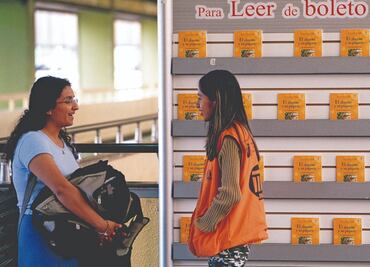 Alistan regreso de Para leer de boleto en el Metro