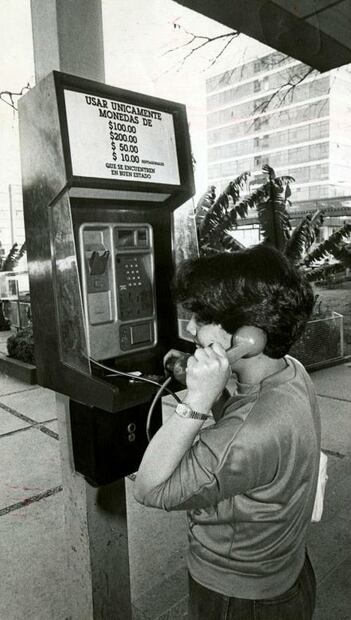 Cuando la ciudad se llenó de casetas telefónicas