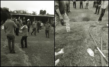 Mueren calcinados con gasolina 2 presuntos ladrones en plena alcaldía de Huitzilac