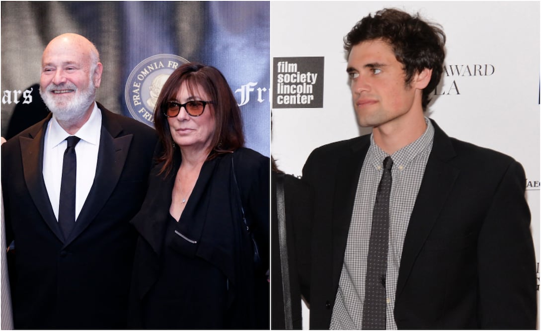 Nick Reiner, hijo del cineasta Bob y Michele Reiner.
Fotos: AFP / Kena Betancur & AP / Evan Agostini, archivo