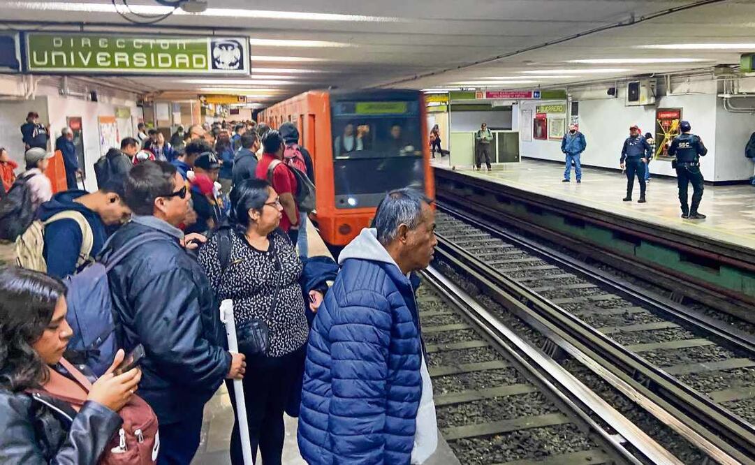 Línea 3 del Metro CDMX. Foto: Archivo EL UNIVERSAL