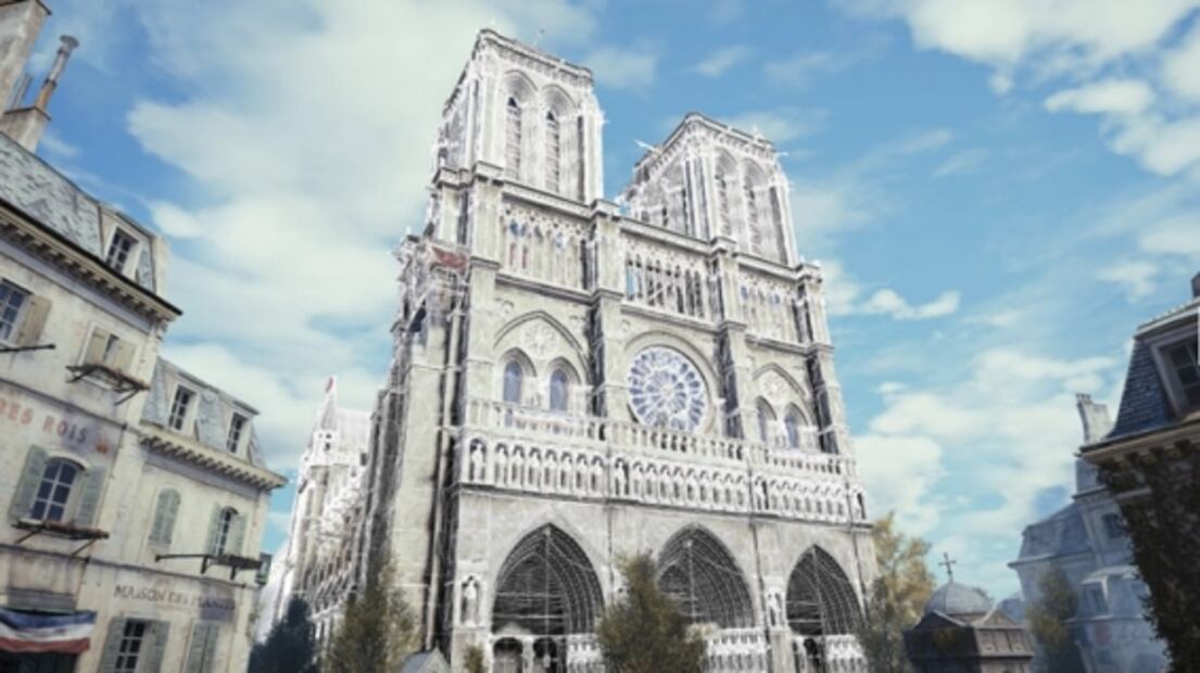 Este videojuego podría ayudar a reconstruir Notre Dame
