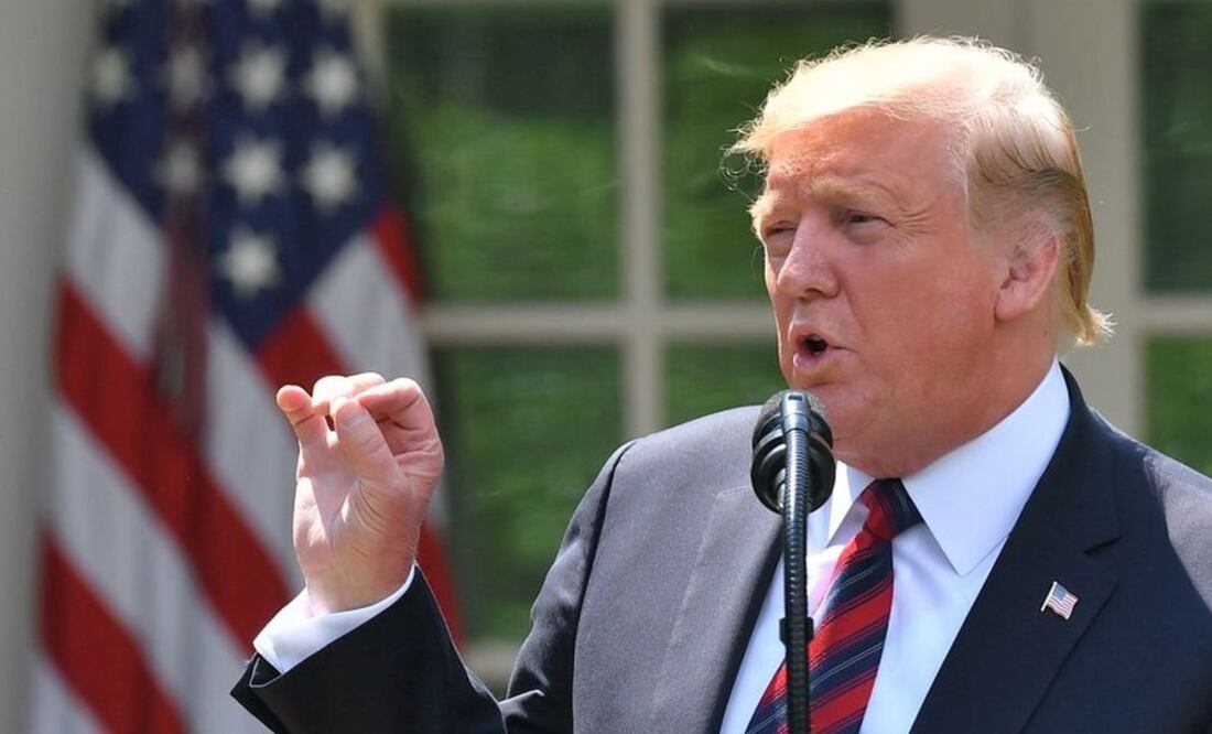 Trump anunció su plan en la Casa Blanca este jueves (Foto: Getty Images)