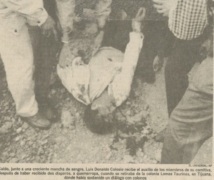 Una crónica a detalle del magnicidio de Luis Donaldo Colosio