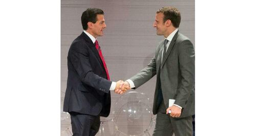 President Peña Nieto praises Macron win