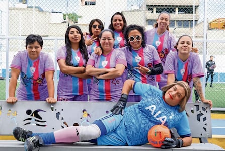 Las Lobas y Las Gardenias de Tepito y sus goles contra la discriminación sexual