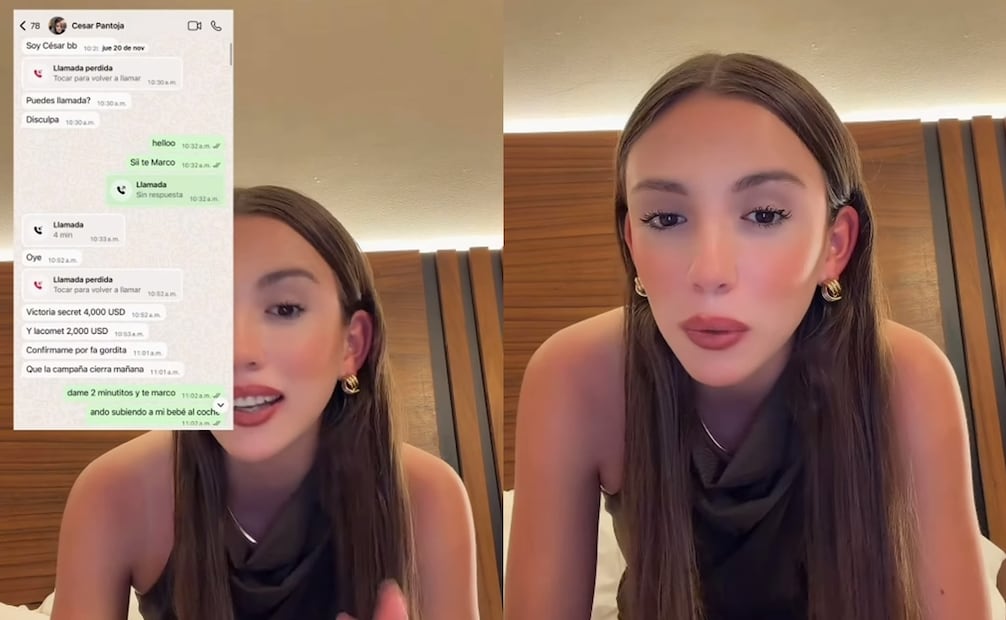 Marianne Gonzaga acusa a César Pantoja de pedirle fotos íntimas con engaños. Foto: Captura de video