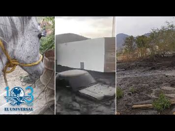 Tormenta desborda río en San Gabriel, Jalisco