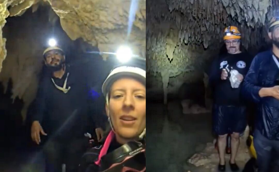 A través de un hilo de X, la usuaria @cris-n0 compartió una serie de videos donde expone que dicho acuífero es la única fuente de agua potable de la zona. Foto: Captura de pantalla