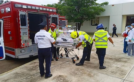 Trasladan a otros 24 pacientes del Hospital de la Niñez Oaxaqueña; será evacuado al 100% tras daños por lluvias