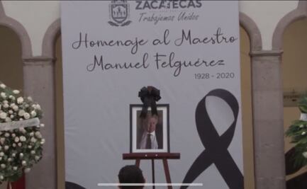 Zacatecas rinde homenaje póstumo a Manuel Felguérez