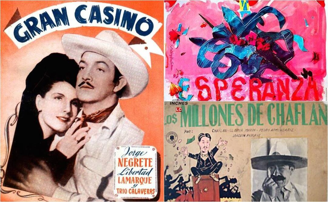 Las cintas "Gran Casino", "Esperanza" y "Los millones de Chaflán" retoman al petróleo como tema central. FOTOS: Cortesía Filmoteca de la UNAM.