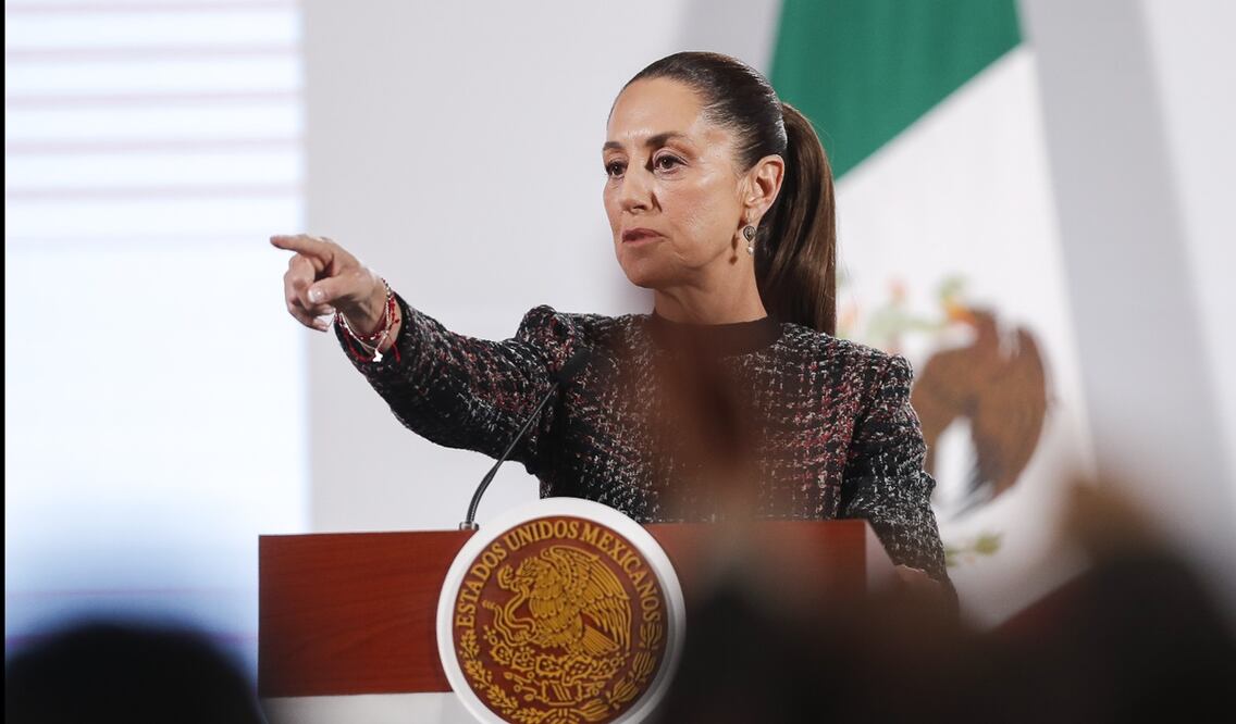 La presidenta de México, Claudia Sheinbaum Pardo. Foto: EFE