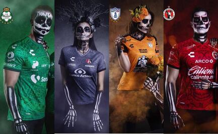 Equipos de la Liga MX usarán uniformes por el Día de Muertos