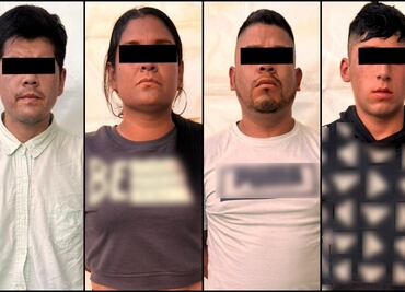 Desarticulan banda dedicada al robo a casa habitación y la venta de droga en Coyoacán; hay dos extranjeras entre los detenidos