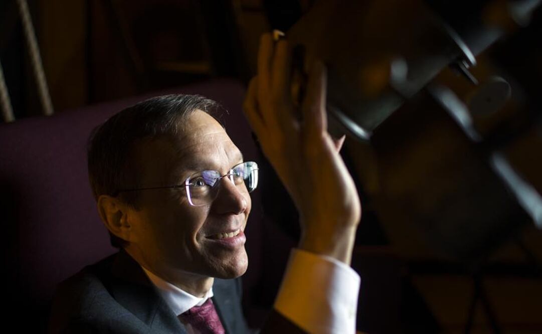 Imagen de un astrónomo de Harvard. Foto: Especial