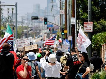 Protestas en EU; seguimiento de las movilizaciones tras las redadas en Los Ángeles, minuto a minuto