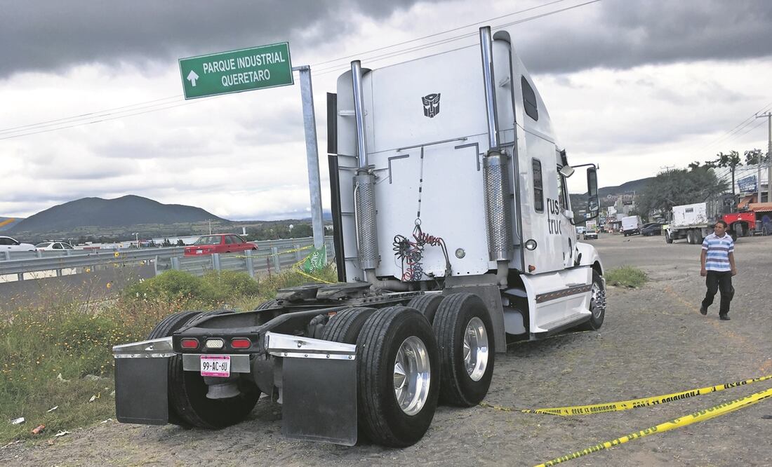 En México, a diario hay reportes de camiones robados, dice IMCP. Foto: ARCHIVO EL UNIVERSAL