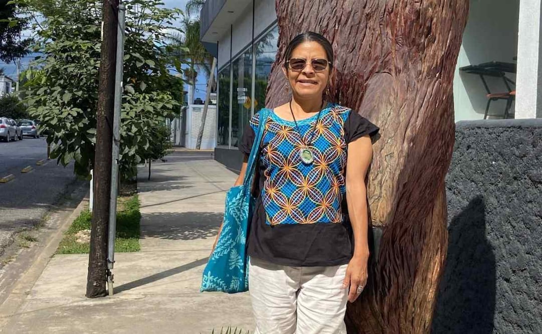 Reyna González García maestra del pueblo Ayuujk. Foto: Especial