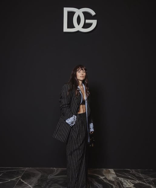 Zuria Vega rindió homenaje a la trastería italiana. Foto: Instagram @zuriavvega