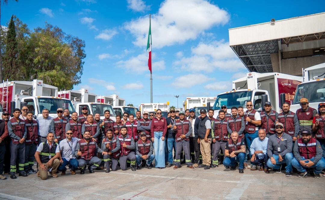 Tijuana alcanza cobertura histórica de recolección de basura con 129 nuevas unidades. Foto: Especial