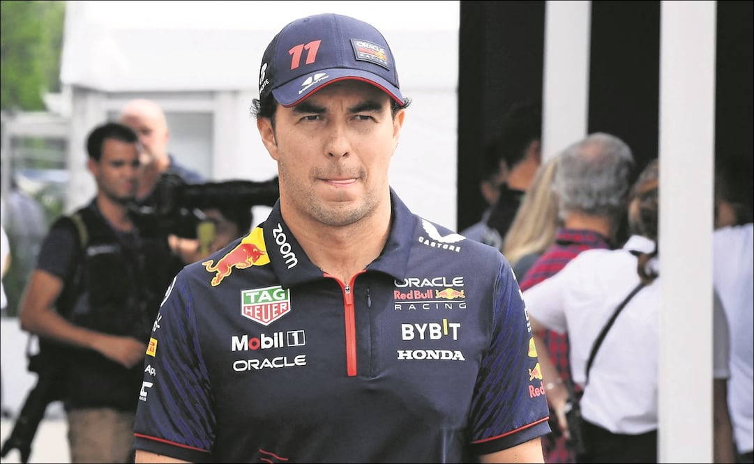 Checo Pérez en el Gran Premio de Japón del 2023 - Foto: AFP
