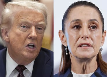 Sheinbaum es “elegante e increíble”, dice Trump; pero afirma que “tiene mucho miedo” de que “enviemos al ejército”