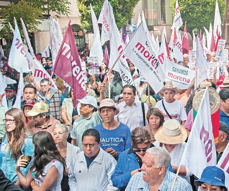 Mientras un sector de Morena promueve la alianza con el Verde, otro se opone a ello. ARCHIVO EL UNIVERSAL