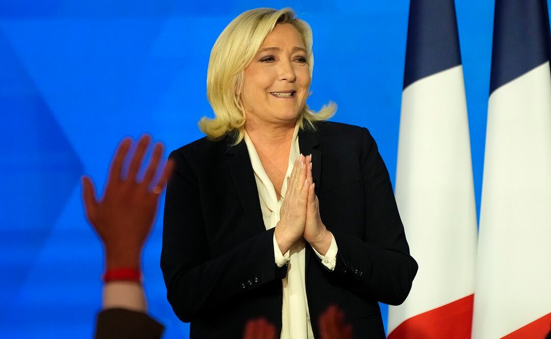 Ultraderechista Marine Le Pen. Foto: AP