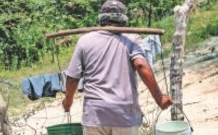El Aguaje, refugio ante la falta de agua en Jalapa de Marqués