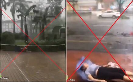 Los videos falsos y reales del huracán "Dorian" durante su paso por Bahamas