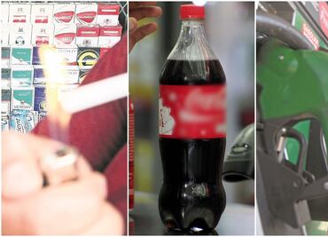 Gasolina, cigarros y refrescos suben en 2025; ¿cuánto más pagarás al comprar estos productos?