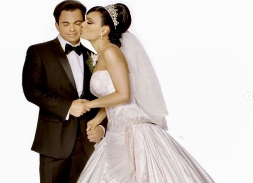 Maribel Guardia y Marco Chacón se casaron en el verano del 2010.
Foto: Instagram