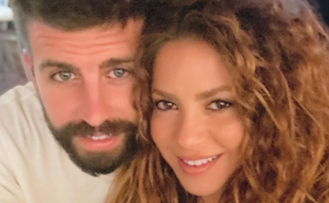 Gerard Piqué y Shakira. Fuente: Instagram @3gerardpique