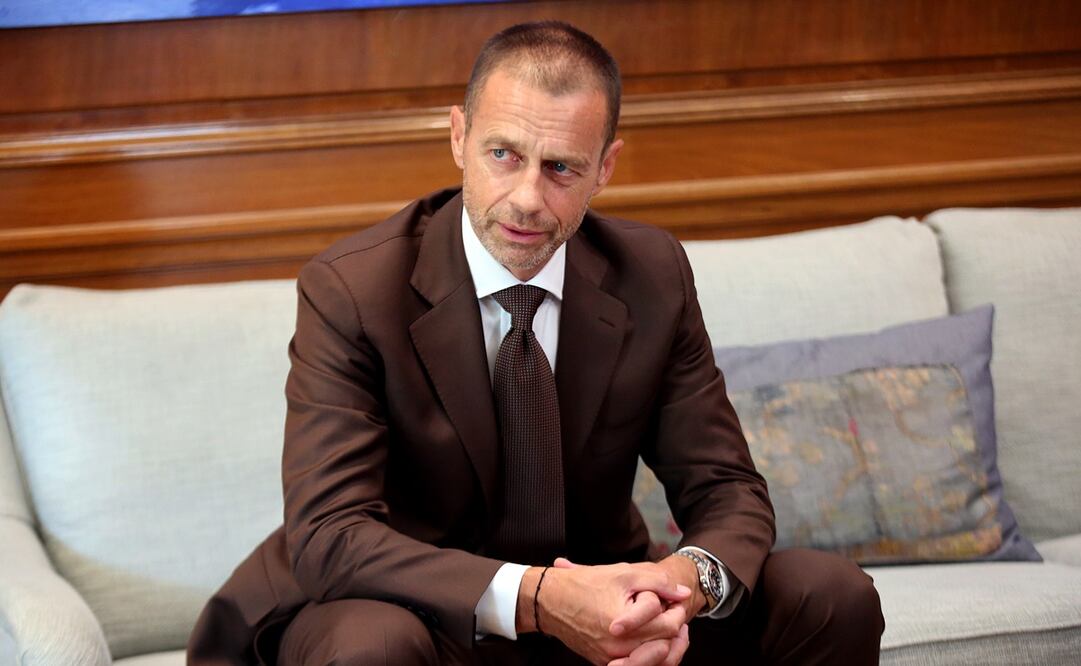 Aleksander Ceferin, presidente de la UEFA / Foto: EFE