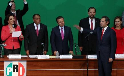 Ochoa Reza protesta como dirigente nacional del PRI