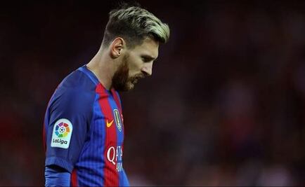 ​Peligra permanencia de Messi en Barcelona