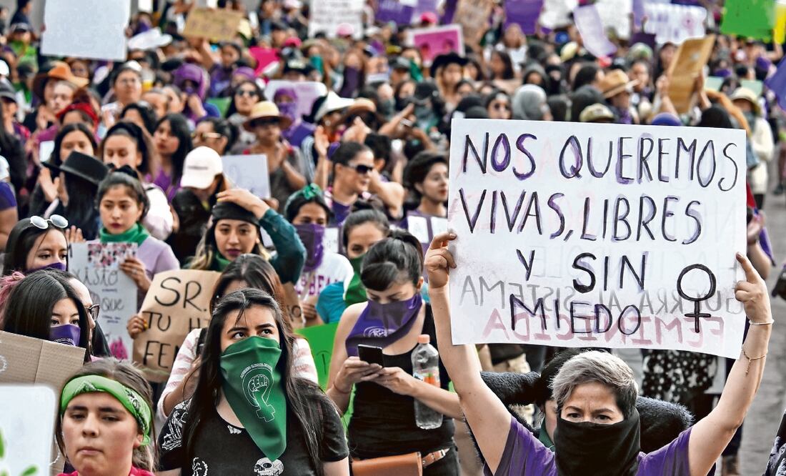En el Estado de México hay 11 municipios con alerta de género por feminicidio. Foto: Archivo EL UNIVERSAL