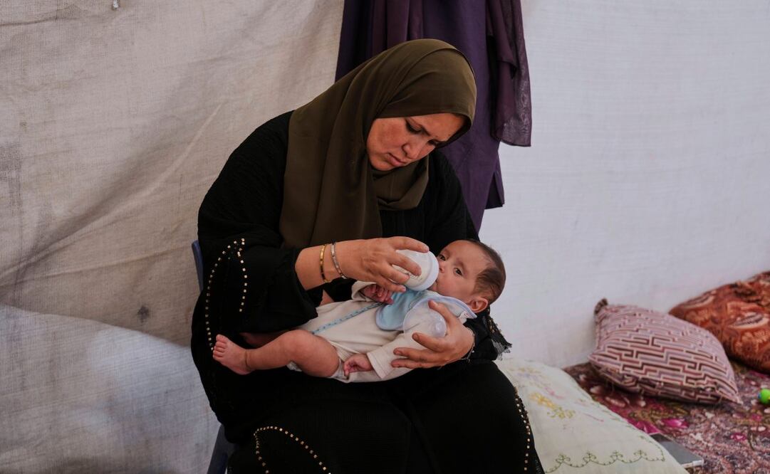 Alertan que 14 mil bebés morirán en la Franja de Gaza en las próximas 48 horas si no entran suministros de ayuda en el enclave palestino. Foto: AP