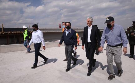 Del Mazo recorre accesos al nuevo aeropuerto Felipe Ángeles