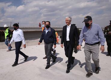 Del Mazo recorre accesos al nuevo aeropuerto Felipe Ángeles