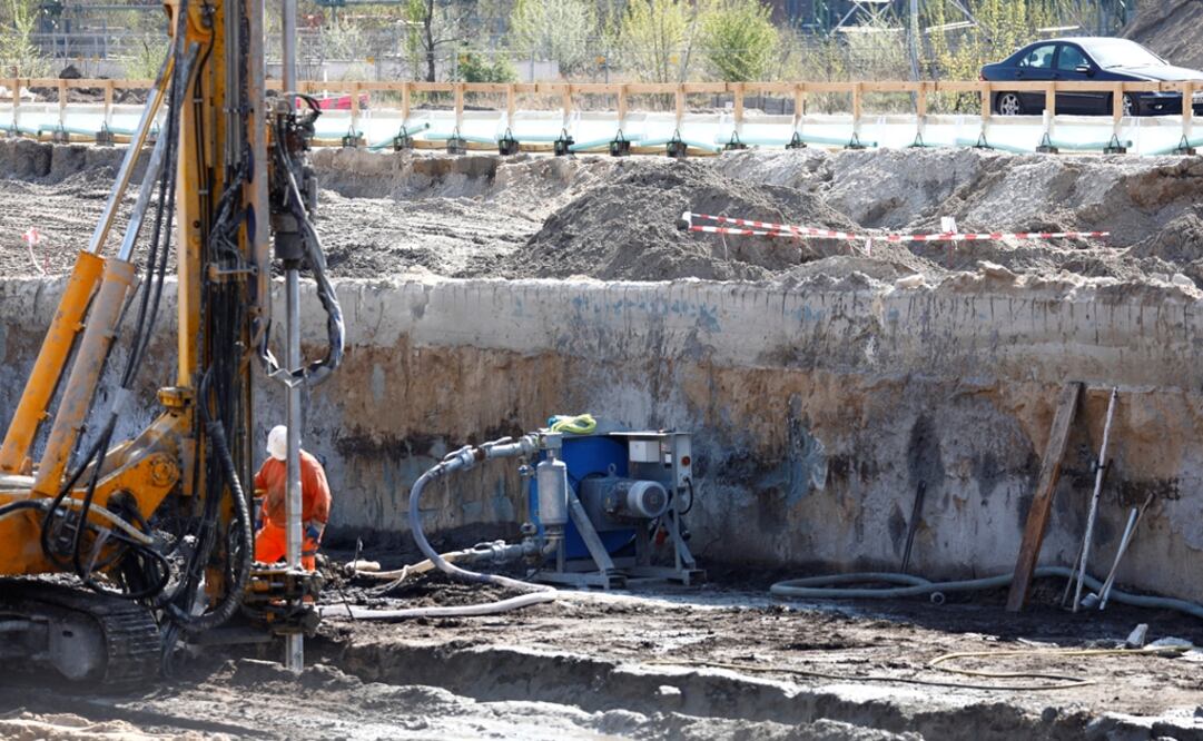 La bomba de la Segunda Guerra Mundial fue encontrada cerca de un aeropuerto. Foto: Reuters/Axel Schmidt