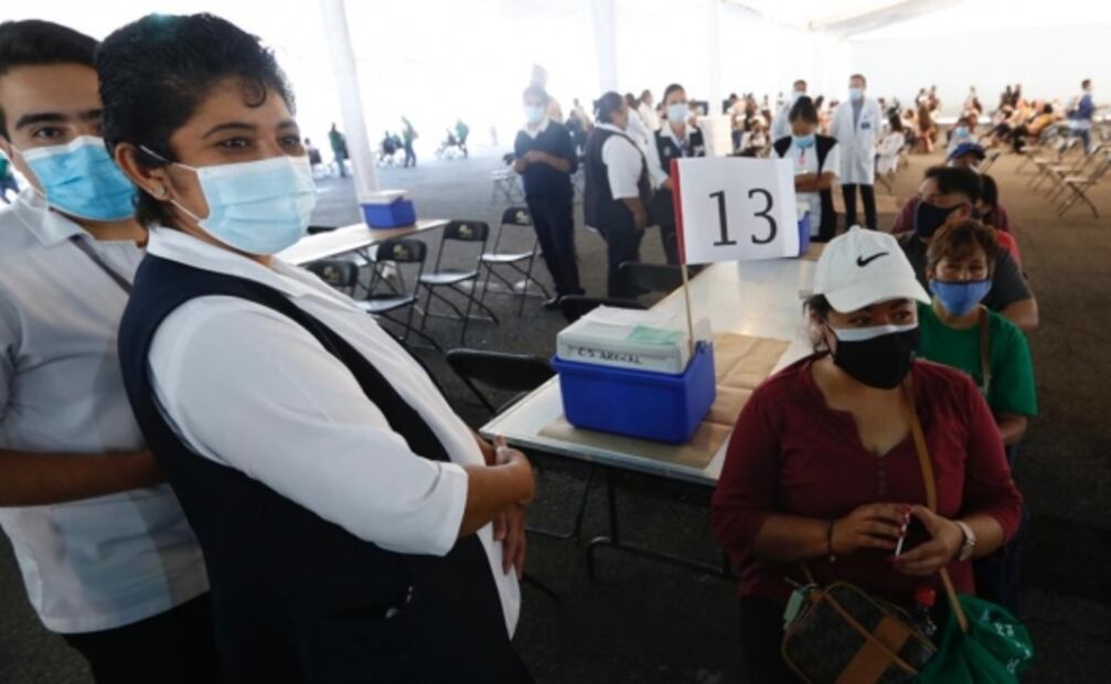 Realizan simulacro de vacunación en Venustiano Carranza 